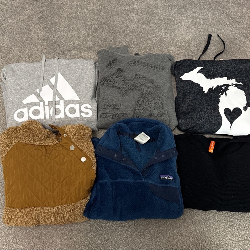 Bundle of sweatshirts